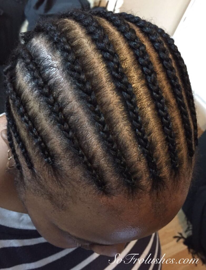 SoFrolushes Canerows Cornrows