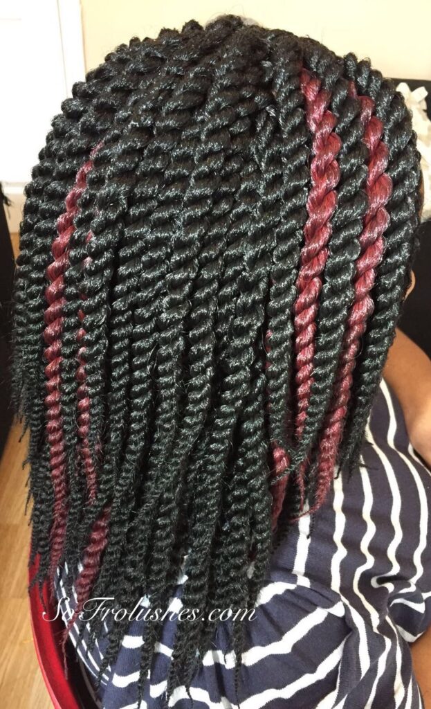 Crochet Twist side view SoFrolushes